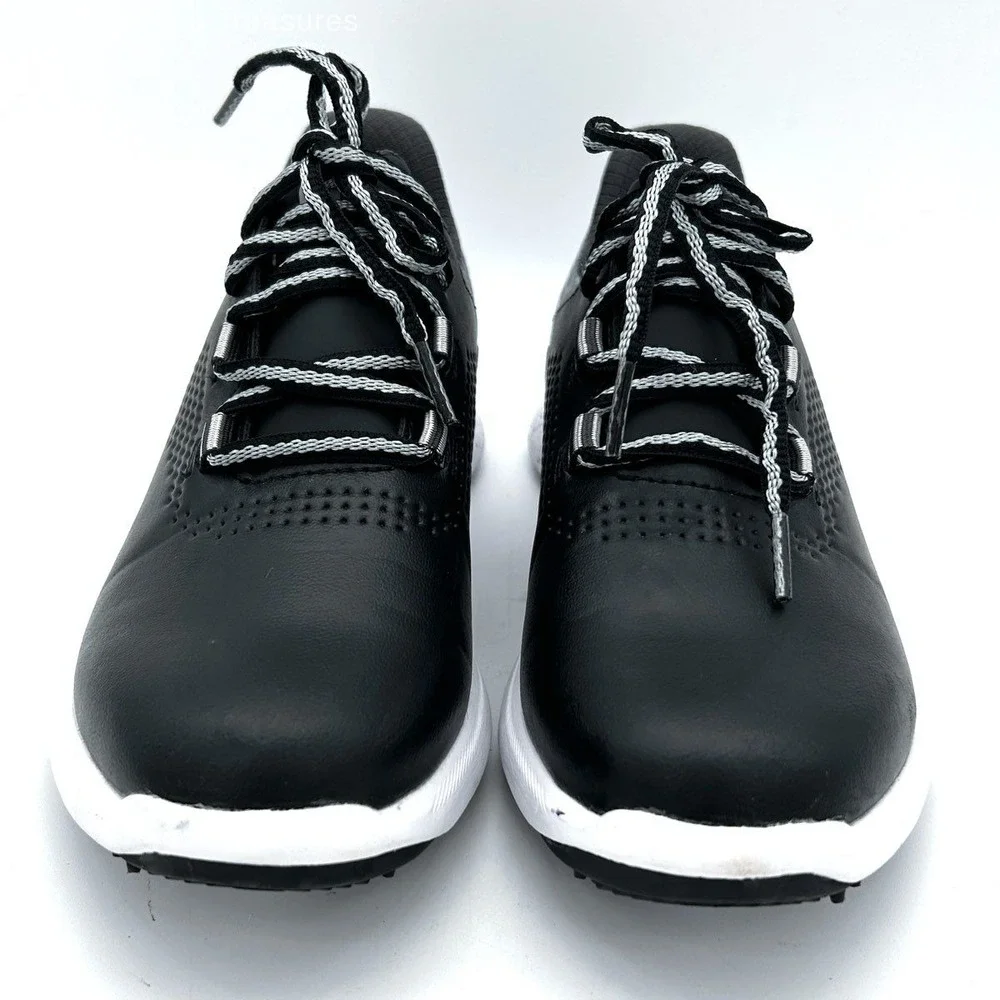 FootJoy Fuel Sport Women's Spikeless Golf Shoes Black Pink White Size 7 M